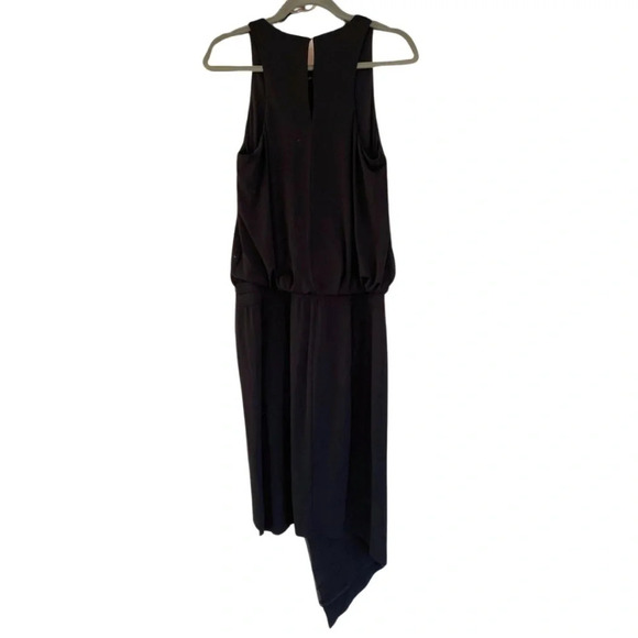 Elizabeth and James, Rowan Blouson Asymmetrical Sleeveless Dress, Black - Picture 4 of 10